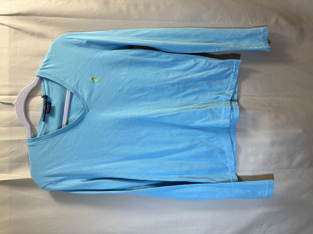 Ralph Lauren Small Blue Long sleeve v neck